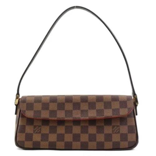 Louis Vuitton Vintage Pre-owned Canvas louis-vuitton-vskor Brown, Dam