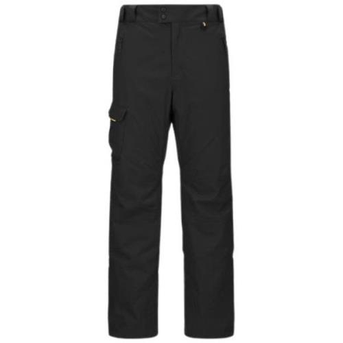 K-Way Micro Twill Sportbyxor Svart Black, Herr