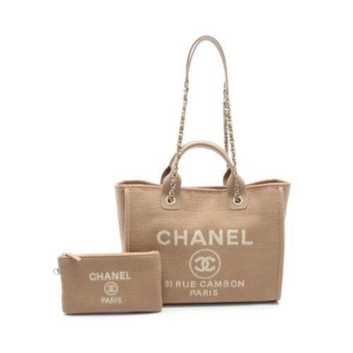 Chanel Vintage Pre-owned Laeder chanel-vskor Brown, Dam