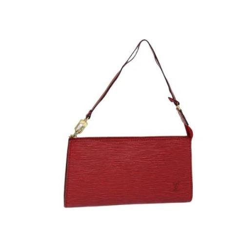 Louis Vuitton Vintage Pre-owned Laeder louis-vuitton-vskor Red, Dam