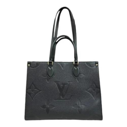 Louis Vuitton Vintage Pre-owned Tyg louis-vuitton-vskor Black, Dam