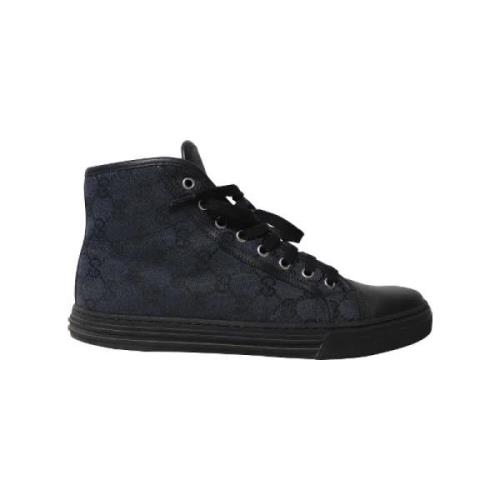 Gucci Vintage Pre-owned Canvas sneakers Blue, Herr