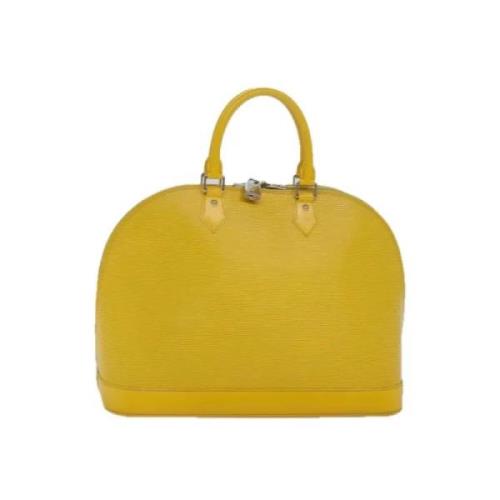 Louis Vuitton Vintage Pre-owned Laeder louis-vuitton-vskor Yellow, Dam