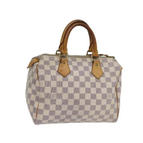 Louis Vuitton Vintage Pre-owned Canvas handvskor Beige, Dam