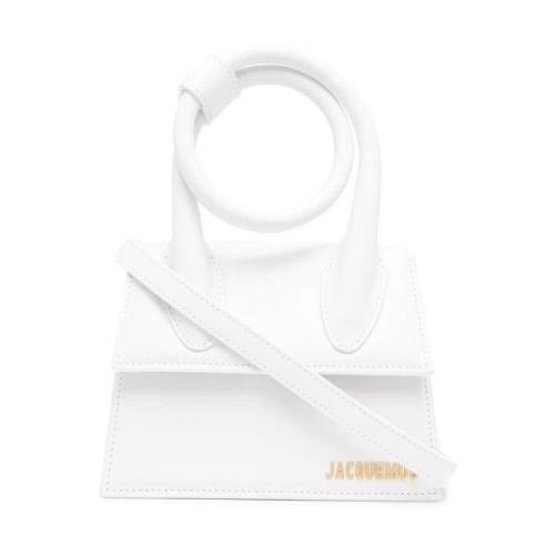 Jacquemus Vit Slips Mini Väska White, Dam