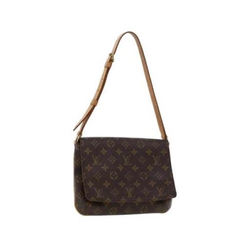 Louis Vuitton Vintage Pre-owned Canvas louis-vuitton-vskor Brown, Dam