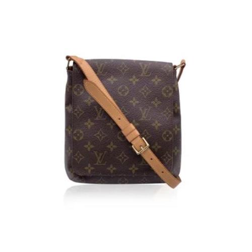 Louis Vuitton Vintage Pre-owned Canvas louis-vuitton-vskor Brown, Dam