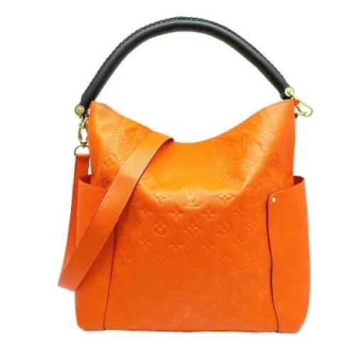 Louis Vuitton Vintage Pre-owned Tyg louis-vuitton-vskor Orange, Dam