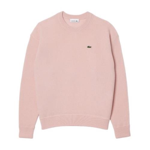 Lacoste Rosa Tröjor för Kvinnor Pink, Dam