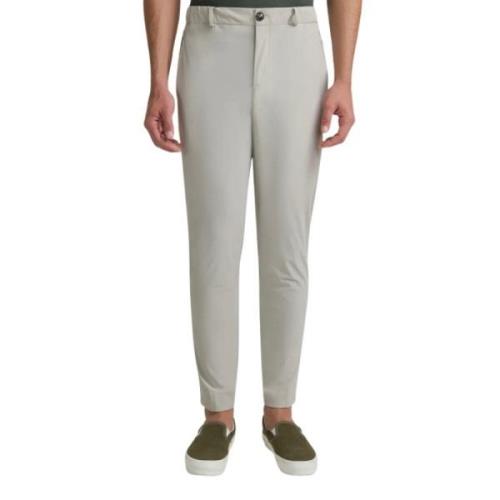 RRD Slim Fit Chinos med Uppvik White, Herr