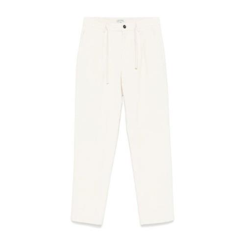 MC2 Saint Barth Vita Corduroy Byxor Elastisk Midja White, Herr