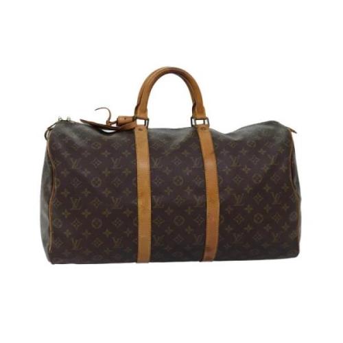 Louis Vuitton Vintage Pre-owned Canvas louis-vuitton-vskor Brown, Dam