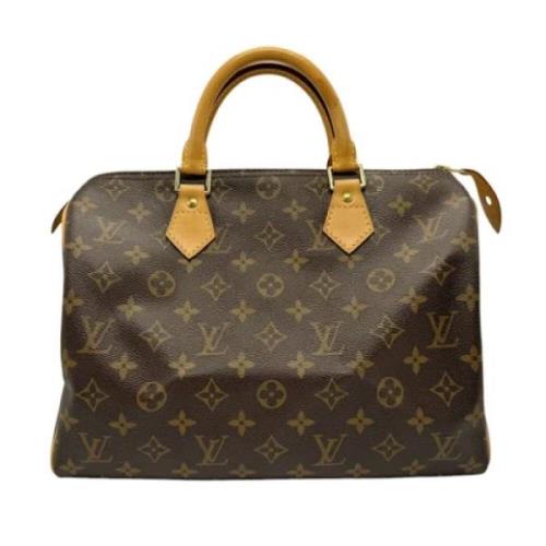 Louis Vuitton Vintage Pre-owned Tyg louis-vuitton-vskor Brown, Dam