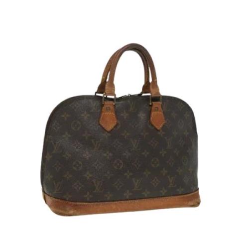 Louis Vuitton Vintage Pre-owned Canvas handvskor Brown, Dam