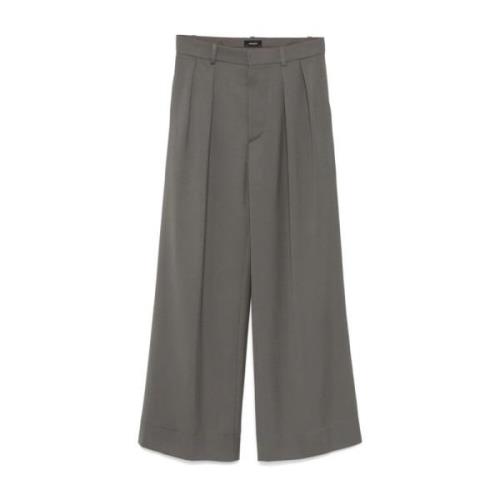 Wardrobe.nyc Slate Low Rise Trouser Gray, Dam