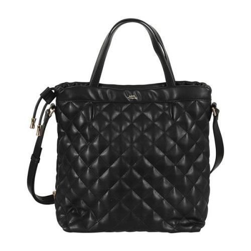 A.p.c. Ninon Shopper Väska Black, Dam