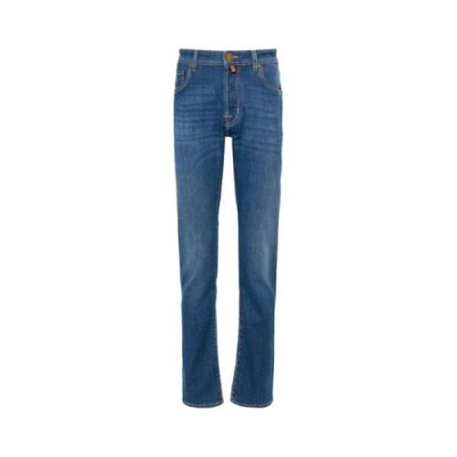 Jacob Cohën Slim Fit Bard Byxor Blue, Herr