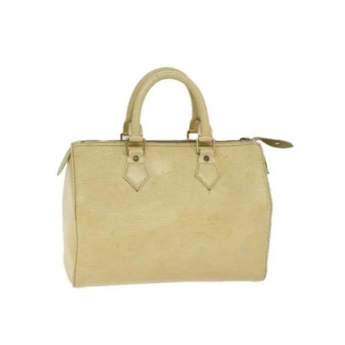 Louis Vuitton Vintage Pre-owned Laeder handvskor Beige, Dam