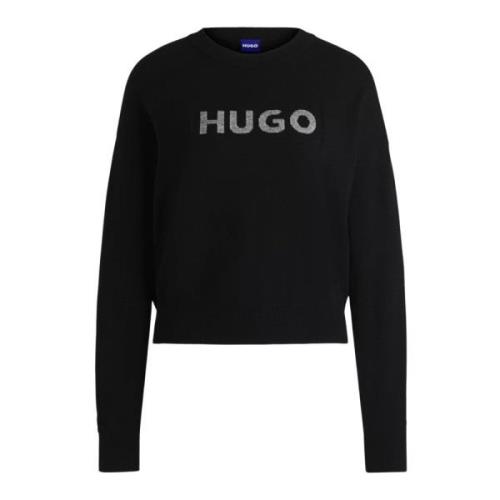 Hugo Boss Damtröja Slogerix_B Black, Dam