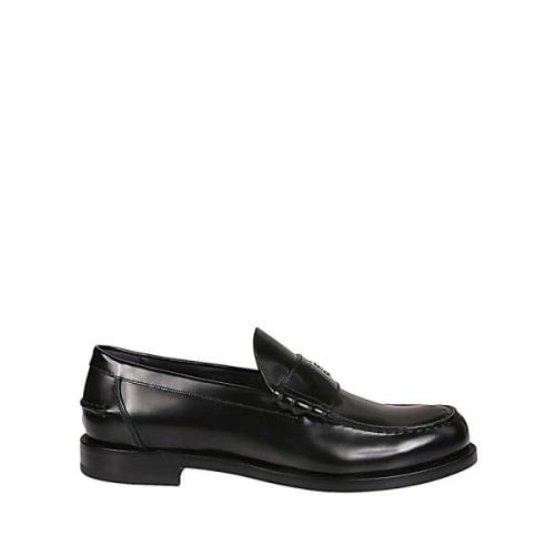 Givenchy Stiliga Loafer Skor för Män Black, Herr