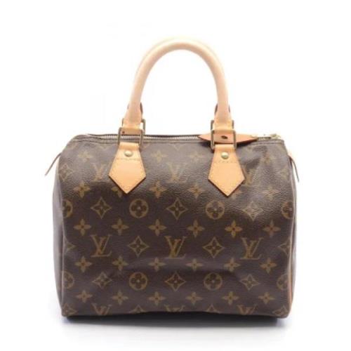 Louis Vuitton Vintage Pre-owned Canvas handvskor Brown, Dam