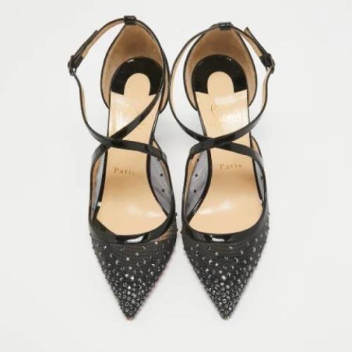 Christian Louboutin Pre-owned Pre-owned Mesh klackskor Black, Dam