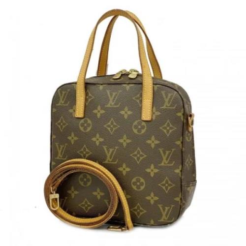 Louis Vuitton Vintage Pre-owned Tyg handvskor Brown, Dam