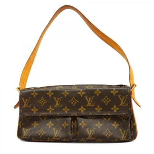 Louis Vuitton Vintage Pre-owned Canvas louis-vuitton-vskor Brown, Dam