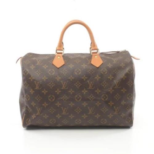 Louis Vuitton Vintage Pre-owned Laeder louis-vuitton-vskor Brown, Dam