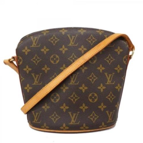 Louis Vuitton Vintage Pre-owned Tyg louis-vuitton-vskor Brown, Dam