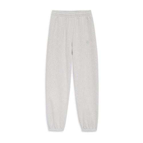 Anine Bing Heather Grey Jogger Byxor Gray, Dam