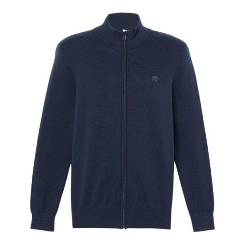 Timberland River Full Zip Sweater Blue, Herr