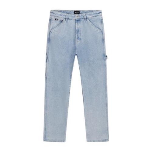 GAS Lightblue Acid Carpenter Jeans Blue, Herr