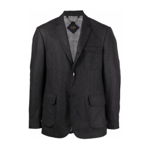 Billionaire Svart Textil Blazer Black, Herr