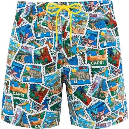 MC2 Saint Barth Shorts och Boxers Polyesterkomposition Multicolor, Her...