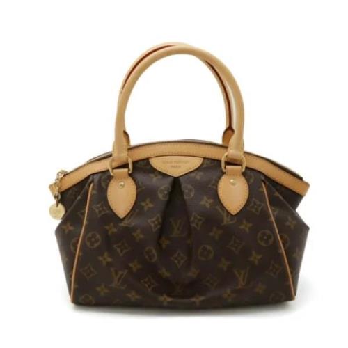 Louis Vuitton Vintage Pre-owned Tyg louis-vuitton-vskor Brown, Dam