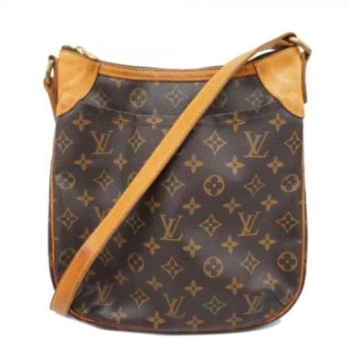 Louis Vuitton Vintage Pre-owned Tyg louis-vuitton-vskor Brown, Dam