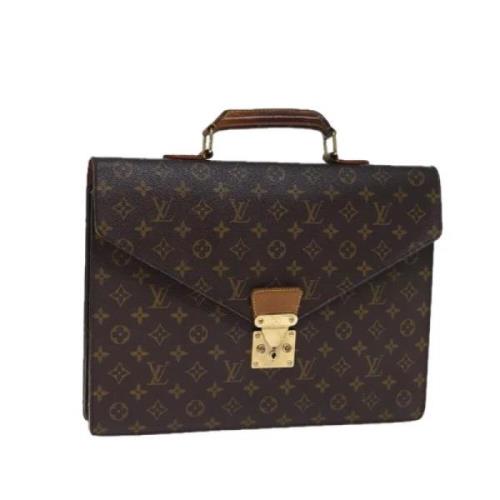 Louis Vuitton Vintage Pre-owned Canvas louis-vuitton-vskor Brown, Dam