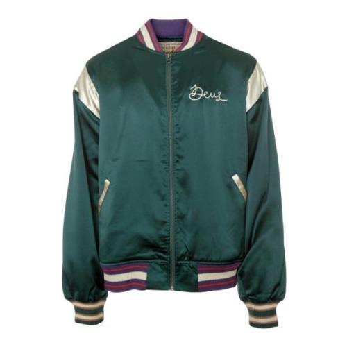 Deus Ex Machina Collegiate Style Jacka Memento Mori Green, Herr