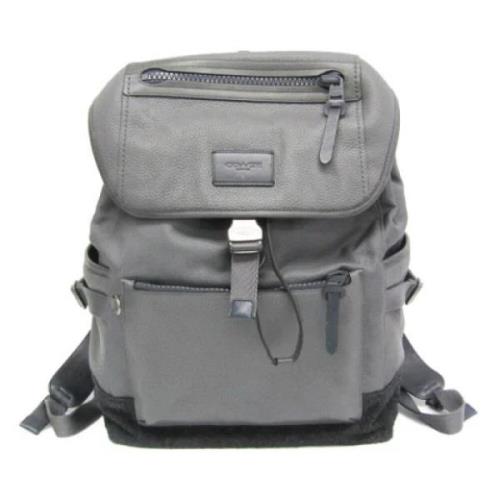 Coach Pre-owned Pre-owned Mocka ryggsckar Gray, Dam