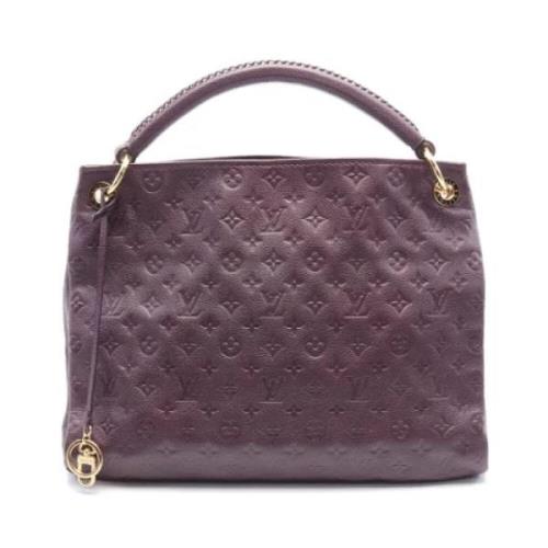 Louis Vuitton Vintage Pre-owned Laeder louis-vuitton-vskor Purple, Dam