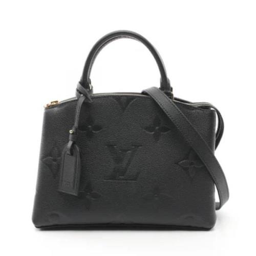 Louis Vuitton Vintage Pre-owned Canvas handvskor Black, Dam