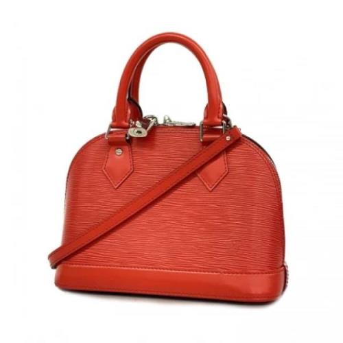 Louis Vuitton Vintage Pre-owned Tyg handvskor Orange, Dam