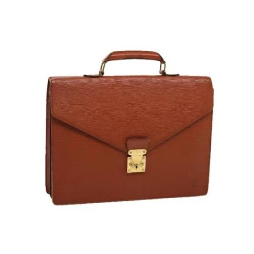 Louis Vuitton Vintage Pre-owned Laeder louis-vuitton-vskor Brown, Dam