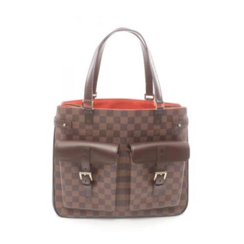 Louis Vuitton Vintage Pre-owned Canvas handvskor Brown, Dam