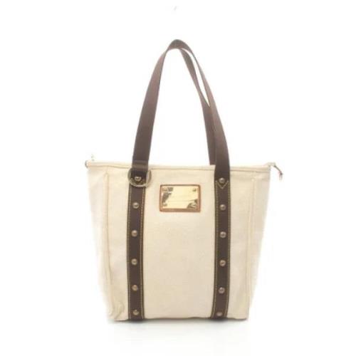 Louis Vuitton Vintage Pre-owned Laeder louis-vuitton-vskor Beige, Dam