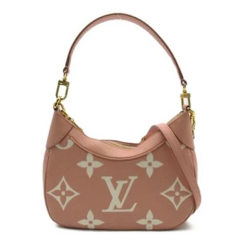 Louis Vuitton Vintage Pre-owned Canvas axelremsvskor Pink, Dam