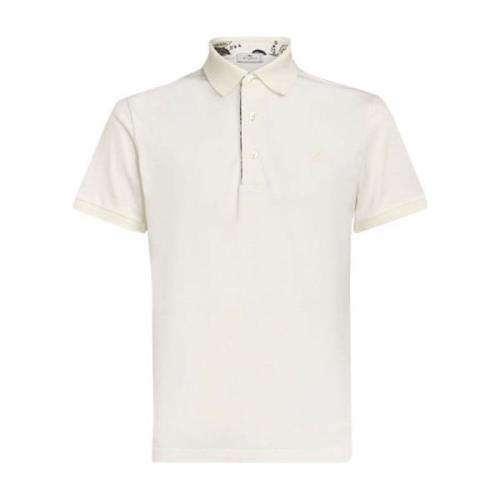 Etro Snygg Polo Shirt i olika färger White, Herr