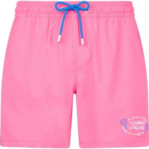 MC2 Saint Barth Shorts och kalsonger i polyester elastan Pink, Herr