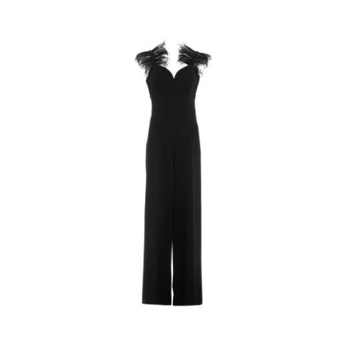 Twinset Damkläder Overall Svart Aw23 Black, Dam